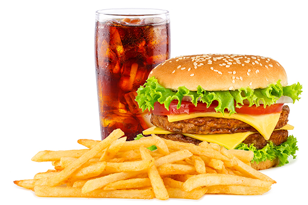 Braces-Friendly Foods - Burger & Fries